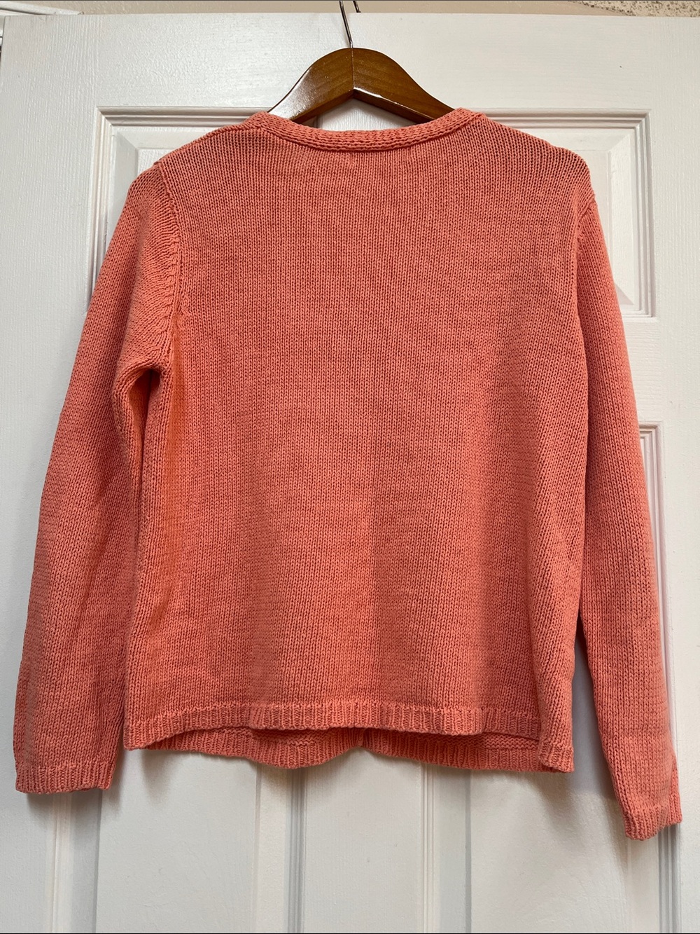 Coldwater Creek cardigan in a coral pink color size S - Picture 4 of 4